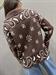 cardigan giacca fantasia bandana marrone cioccolato
