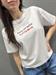  T-Shirt BIANCA SCRITTA FINO ALL ASILO TUTTO BENE