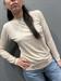  T-Shirt BEIGE E BIANCA GIROCOLLO