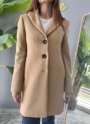 Cappotti 3/4 classico cammello
