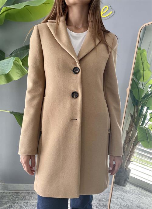 Cappotti 3/4 classico cammello