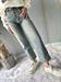 Jeans bottoni a vista sigaretta lavaggio the